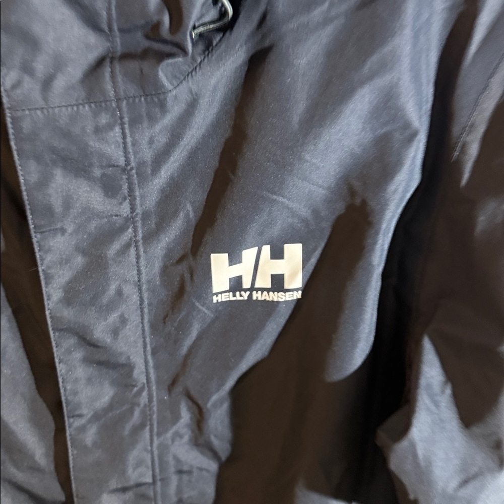 Helly Hansen Navy Windbreaker Jacket - Picture 2 of 8